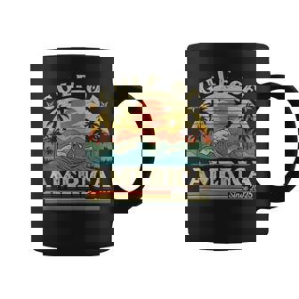 Gulf Of Us America Est 2025 Retro Vintage Beach Coffee Mug - Thegiftio UK
