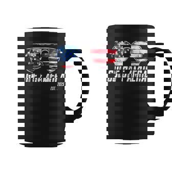 Gulf Of Us America Est 2025 Retro Vintage Sunglasses Coffee Mug | Seseable CA