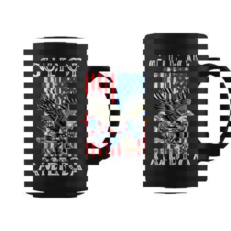 Gulf Of Usa America Mexico Gulf Est 2025 Us American Flag Coffee Mug - Thegiftio UK