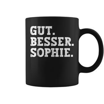 Gut Besser Sophie Saying First Name Sophie Tassen - Geschenkecke