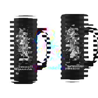 Gwenaelle Dabbing Licorne Arc-En-Ciel Nom Personnalisé Tasse - Cadeauxyz