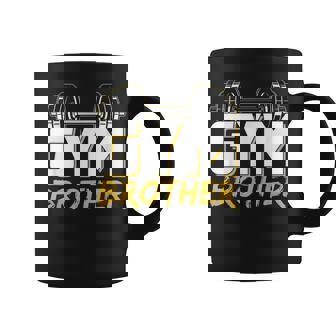 Gym Brother Entrenamiento Fitness Entrenamiento Levantamiento De Pesas Taza de café - Regaloses