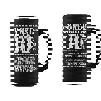 Gymnastics Dad Definition Gymnastics Father Of A Gymnast Dad Coffee Mug - Monsterry