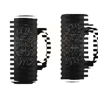 Gypsy Soul Vintage Butterfly Flowers Hippie Flower Power Graphic Print Coffee Mug - Monsterry