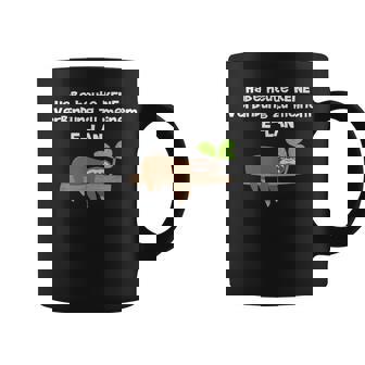 Habe Heute Keineerbindung Zu Meiner E-Lan Sloth Tassen - Geschenkecke