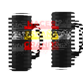 Hacer España Grande Lemaox Orgullo Español Taza de café - Regaloses