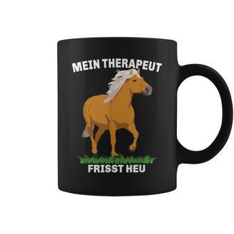 Haflinger Horse Mein Therapeut Feats Hay Tassen - Geschenkecke