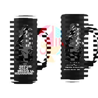 Half American And Trinidadian Usa Trinidad Tobago Flag Trini Graphic Print Coffee Mug - Thegiftio UK