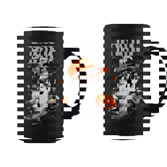 Halloween Bruh Crew Boo Ghost Kid Girl Boy Toddler Bro Graphic Print Coffee Mug - Monsterry
