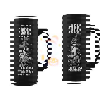Halloween Cute Ghost Bruh I Mean Boo Jackolantern Bats Graphic Print Coffee Mug - Monsterry