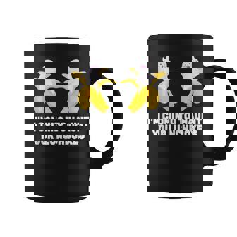 Halloween I'm Coming To Haunt Your Lunchboxes Banana Tank Top Graphic Print Coffee Mug - Monsterry