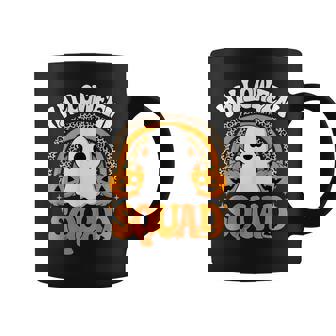 Halloween Squad Rainbow Cute Ghost Halloween Men Women Kids Graphic Print Coffee Mug - Monsterry