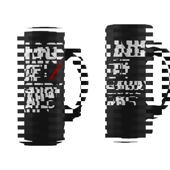 Hands Off Protest Saturday April 5 Social Security Medicare Coffee Mug | Mazezy
