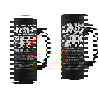 Hands Off Protest Saturday April 5 Women Coffee Mug - Thegiftio UK