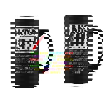 Hands Off Social Security Protest Resist Save Democracy Coffee Mug | Mazezy