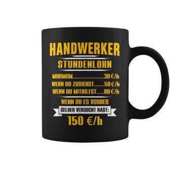 Handwerker Hourly Sale Tassen - Geschenkecke