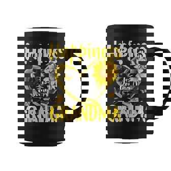 Happiness Is Being A Grandma Sunflower Mother's Day Coffee Mug - Seseable