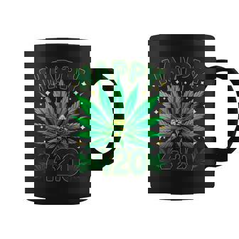 Happy 420 Day Cannabis Weed Marijuana Leaf Coffee Mug | Seseable CA