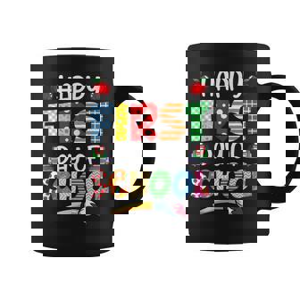 Happy First Day Of School Teacher Hello School Kid Tank Top Graphic Print Coffee Mug - Monsterry