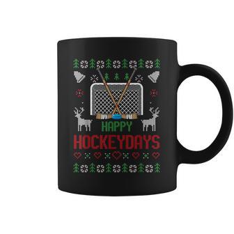 Happy Hockey Days Hockeydays Ugly Christmas Jumper Tassen - Geschenkecke