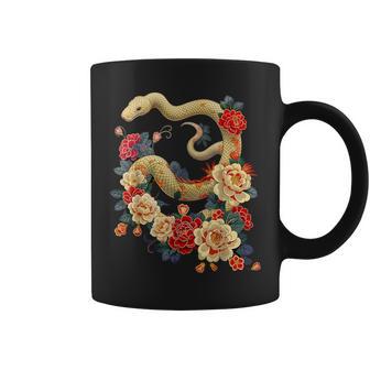 Happy Lunar New Year 2025 Year Of The Snake Zodiac Tassen - Geschenkecke