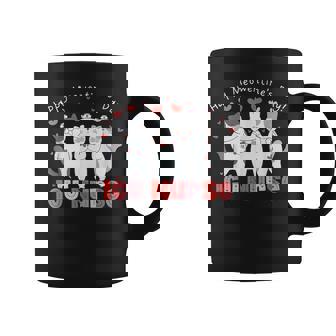 Happy Meowentine's Day Icu Nurse Intensive Care Unit Rn Coffee Mug | Mazezy