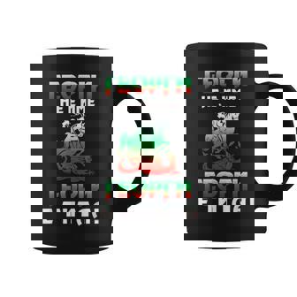 Happy Name Day Georgi Natonal Holiday Graphic Print Coffee Mug - Monsterry