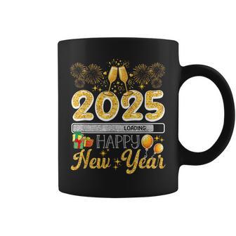 Happy New Year 2025 Loading Fireworks Champagne Lover Tassen - Geschenkecke