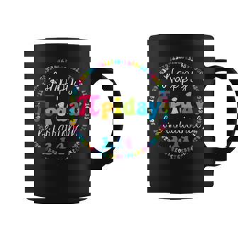 Happy Pi Day 314 Be Irrational Cute Mathematic Math Teacher Graphic Print Coffee Mug - Monsterry