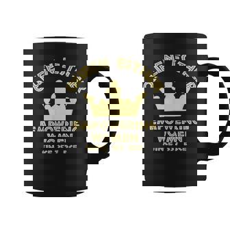 Happy Purim Queen Esther Empowering Megillah Jewish Coffee Mug | Seseable CA