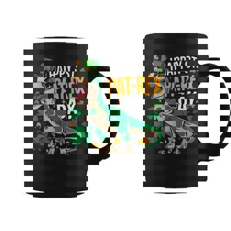 Happy St Pat-Rex Dinosaur Día De San Patricio Para Niños Y Niñas Taza de café - Regaloses