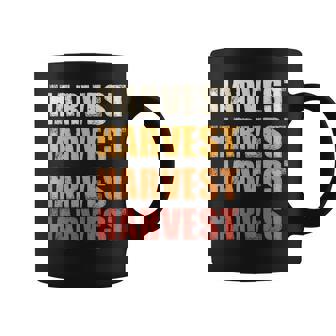 Harvest Festival Harvest Season Pumpkin Apple Picking Farmer Graphic Print Coffee Mug - Monsterry