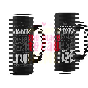 My Heart Is The Place To Call Home Foster Care Adoption Graphic Print Coffee Mug - Monsterry