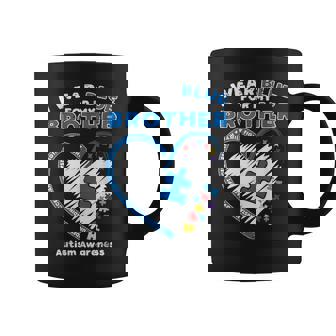 Heart I Wear Blue For My Brother Autism Awareness Month Coffee Mug - Thegiftio UK