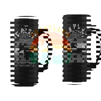 Heartland Retro Vintage Sunset PC Graphic Print Coffee Mug - Monsterry
