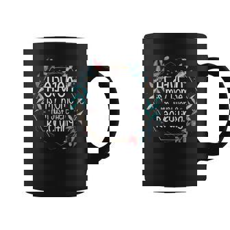 Heaven Is My Home I'm Just Here Recruiting Graphic Print Coffee Mug - Monsterry