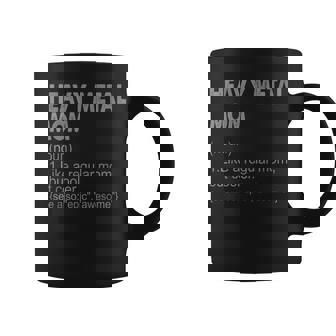 Heavy Metal Mom Definition Heavy Metal Mom For Women Coffee Mug - Thegiftio UK