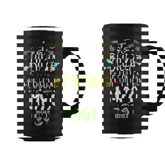 Hecha En Mayo 1961 Regalo 61 Años Cumpleaños Taza de café - Regaloses