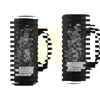 Herbology Magical Herbs Vintage Mystic Herbology Plants Graphic Print Coffee Mug - Monsterry