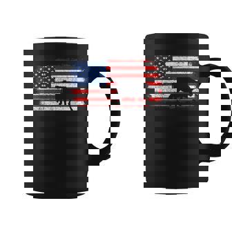 HEREFORD COW Patriotic Shirt American Flag Vintage Graphic Print Coffee Mug - Monsterry