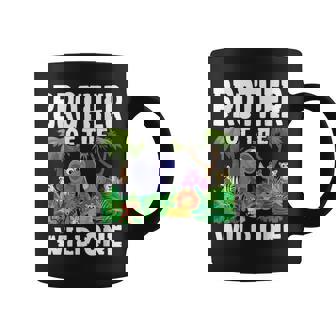 Hermano Del Salvaje Cumpleaños Del Zoológico Safari Jungle Taza de café - Regaloses