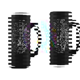 Hippie Guitar And Those Who Were Seen Dancing Peace Coffee Mug - Thegiftio