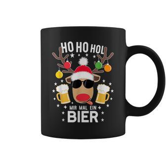 Ho Ho Hol Mir Mal Ein Bier Reindeer Christmas Tassen - Geschenkecke