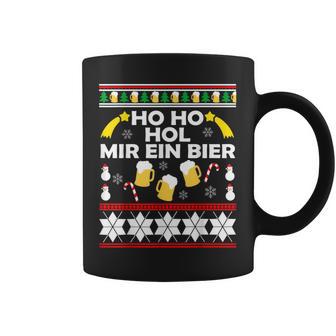 Hohoho Get Me A Beer Ugly Christmas Tassen - Geschenkecke