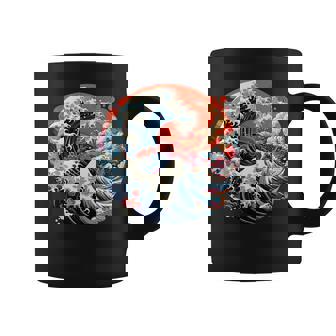 Hokusai La Grandeague De Kanagawa Japon Manga Tokyo Fun Tasse - Cadeauxyz