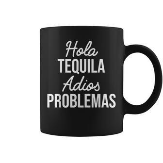 Hola Tequila Adios Problemas I Bar Alcoholic Tequila Party Tassen - Geschenkecke