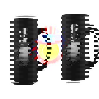 HOLIDAY 365 Tennis US Hat 4th Of July Sport Graphic Print Coffee Mug - Monsterry