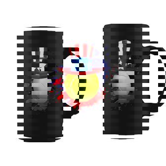 HOLIDAY 365 Tennis US Hat 4th Of July Sport Graphic Print Coffee Mug - Monsterry