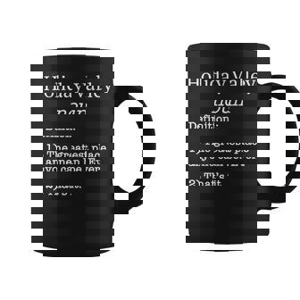 Holiday Valley Souvenirs Skier Fake Definition Idea Graphic Print Coffee Mug - Monsterry