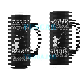 Hombre Fishing Pescador Regalo Divertido Nacido Para Pescar Taza de café - Regaloses